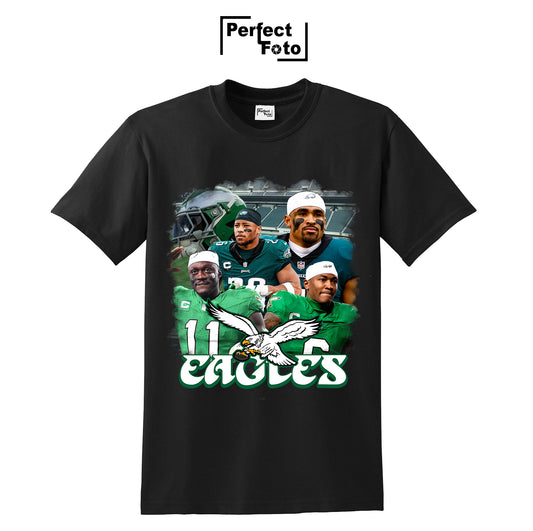 Pre Made Football & Eagles Shirt Design 7