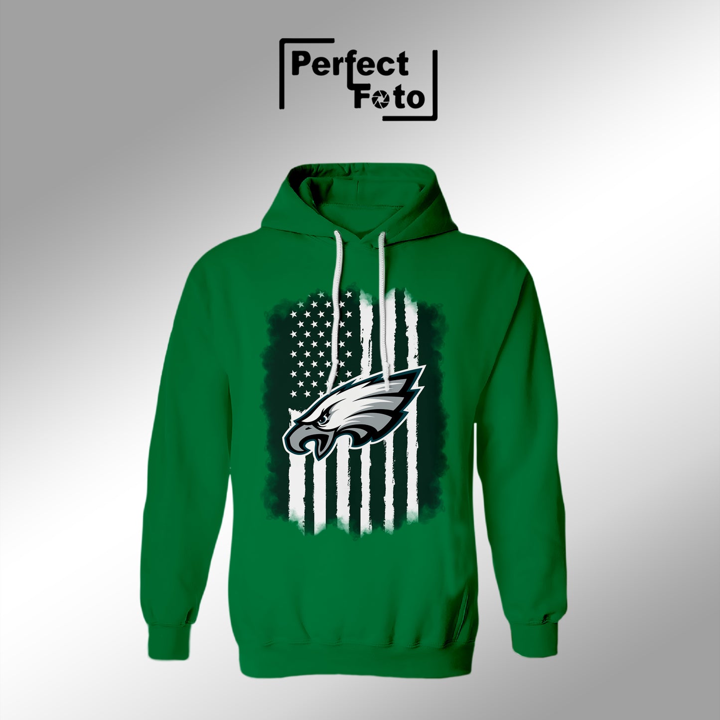 Pre Made Football & Eagles Hoodie Design 11