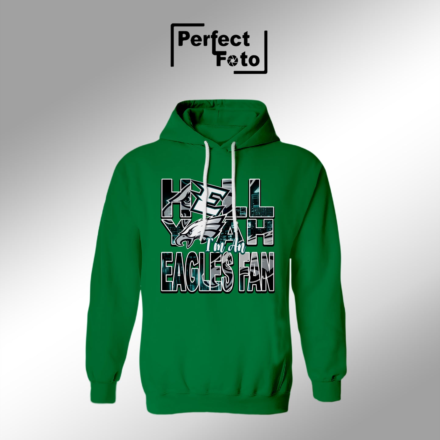 Pre Made Football & Eagles Hoodie Design 14