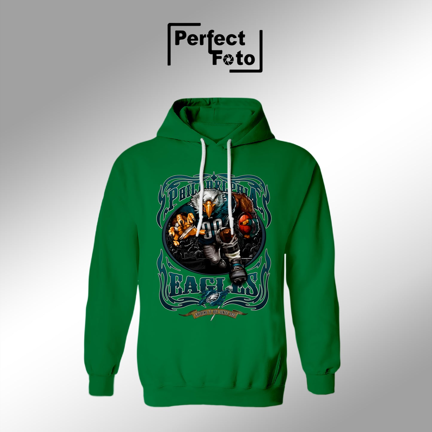 Pre Made Football & Eagles Hoodie Design 15