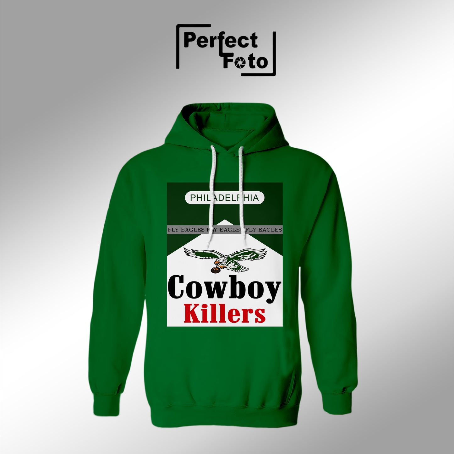 Pre Made Football & Eagles Hoodie Design 18