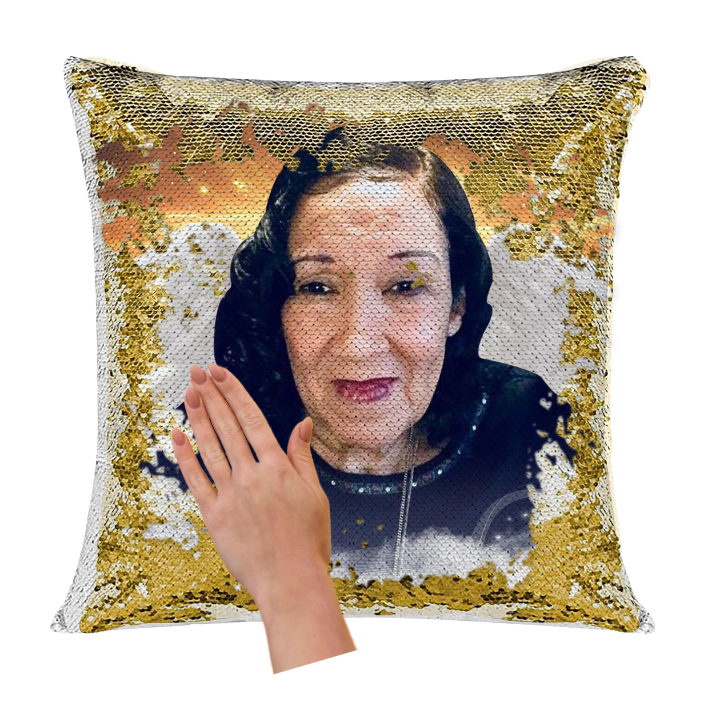 Sequins Pillow - Design 3