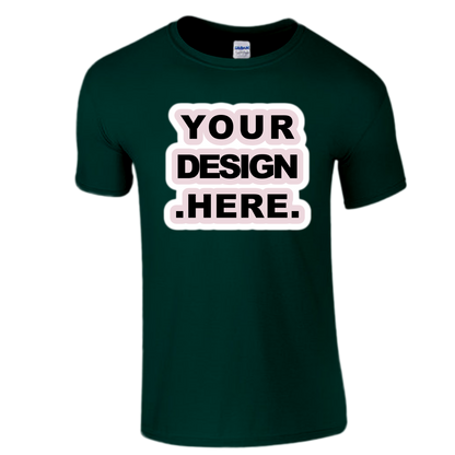 Custom Printed T-Shirts – Gildan – Soft Cotton Unisex Shirts