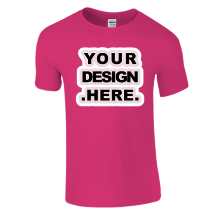 Custom Printed T-Shirts – Gildan – Soft Cotton Unisex Shirts