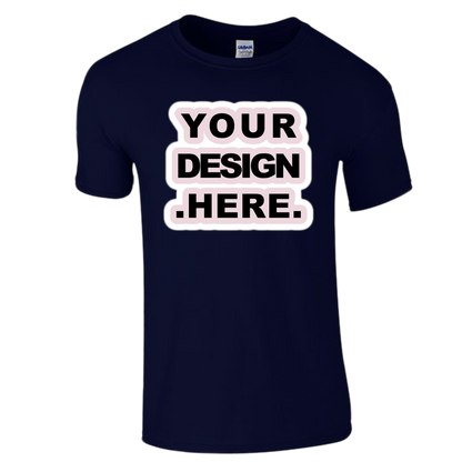 Custom Printed T-Shirts – Gildan – Soft Cotton Unisex Shirts