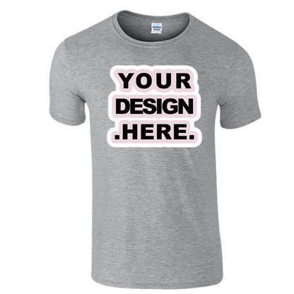 Custom Printed T-Shirts – Gildan – Soft Cotton Unisex Shirts