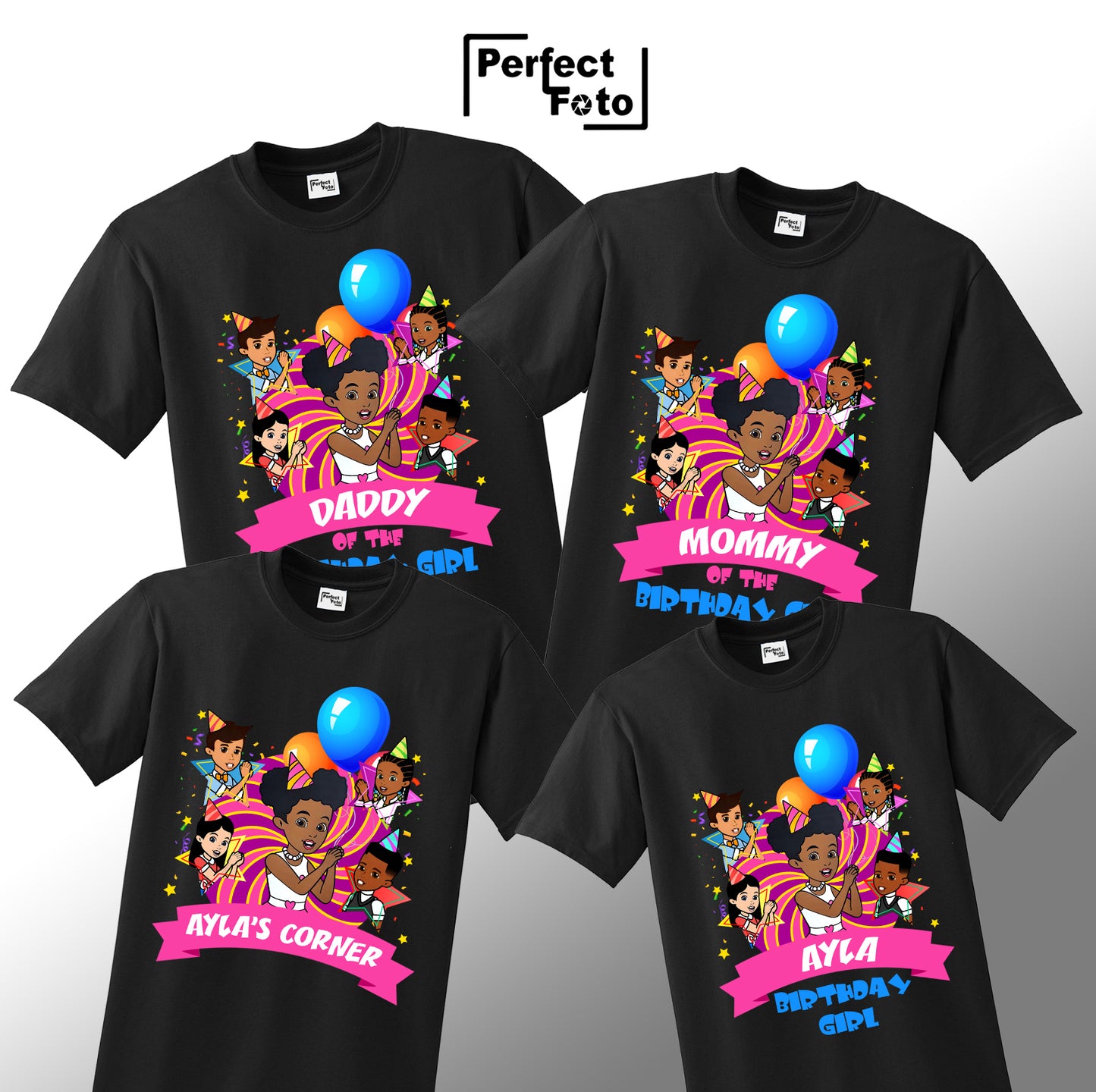 shirt mockup for family birthday AYLASCORNER