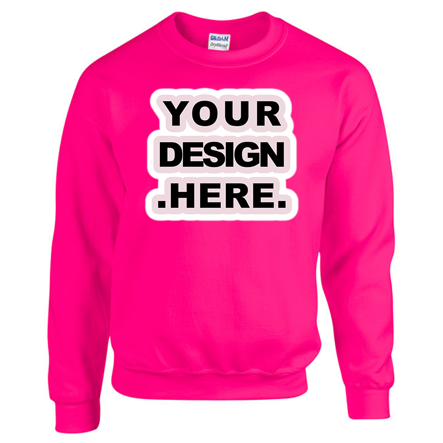Custom Printed Sweatshirts - Gildan – Soft Cotton Unisex Shirts