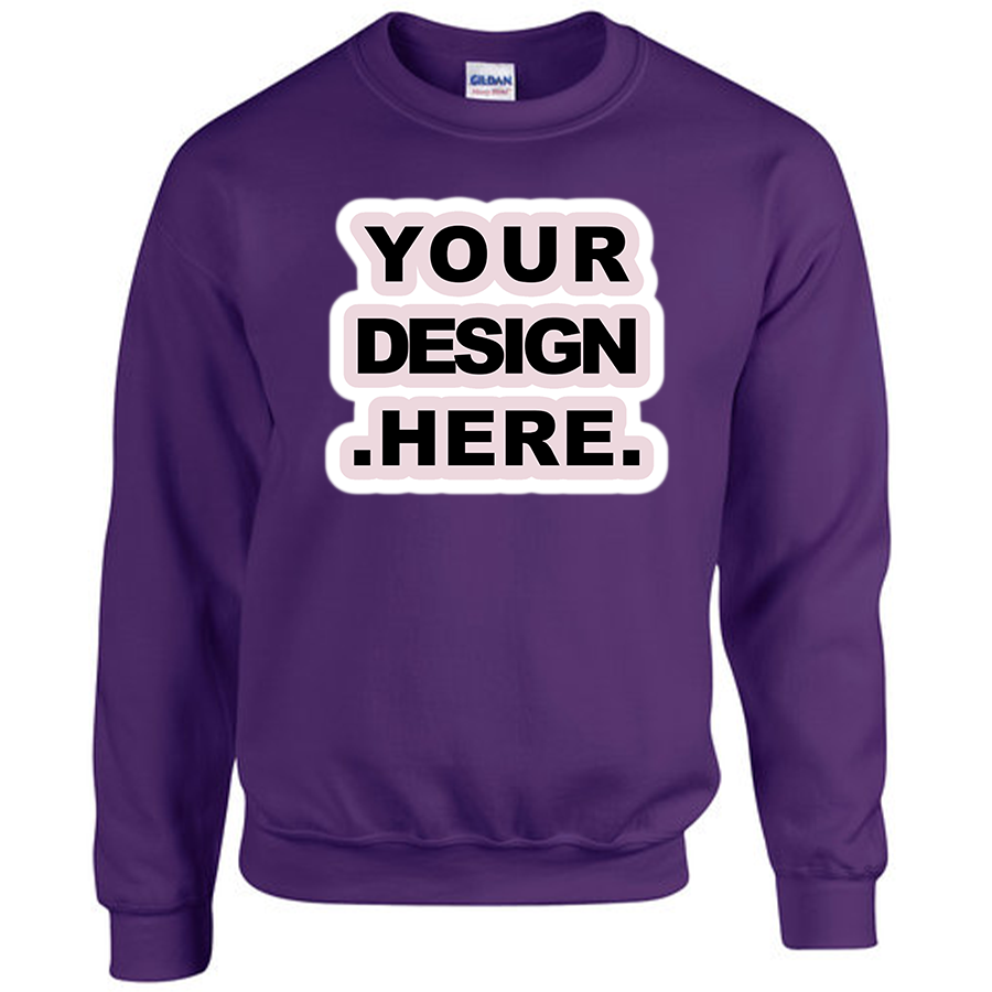 Custom Printed Sweatshirts - Gildan – Soft Cotton Unisex Shirts