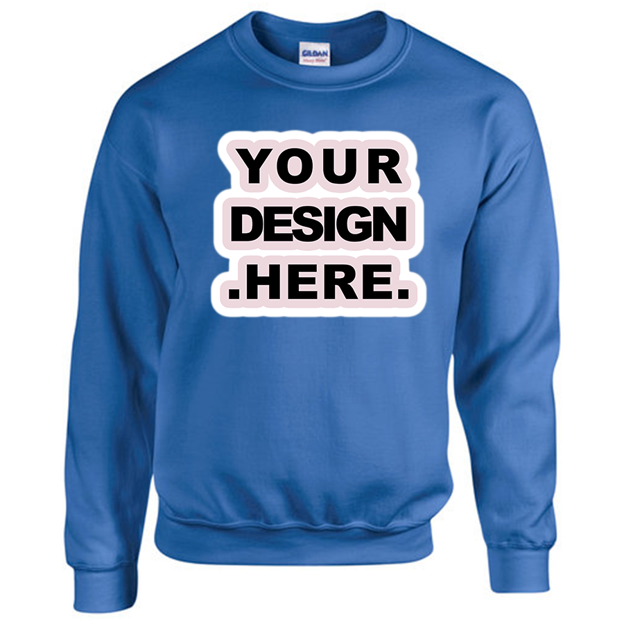 Custom Printed Sweatshirts - Gildan – Soft Cotton Unisex Shirts