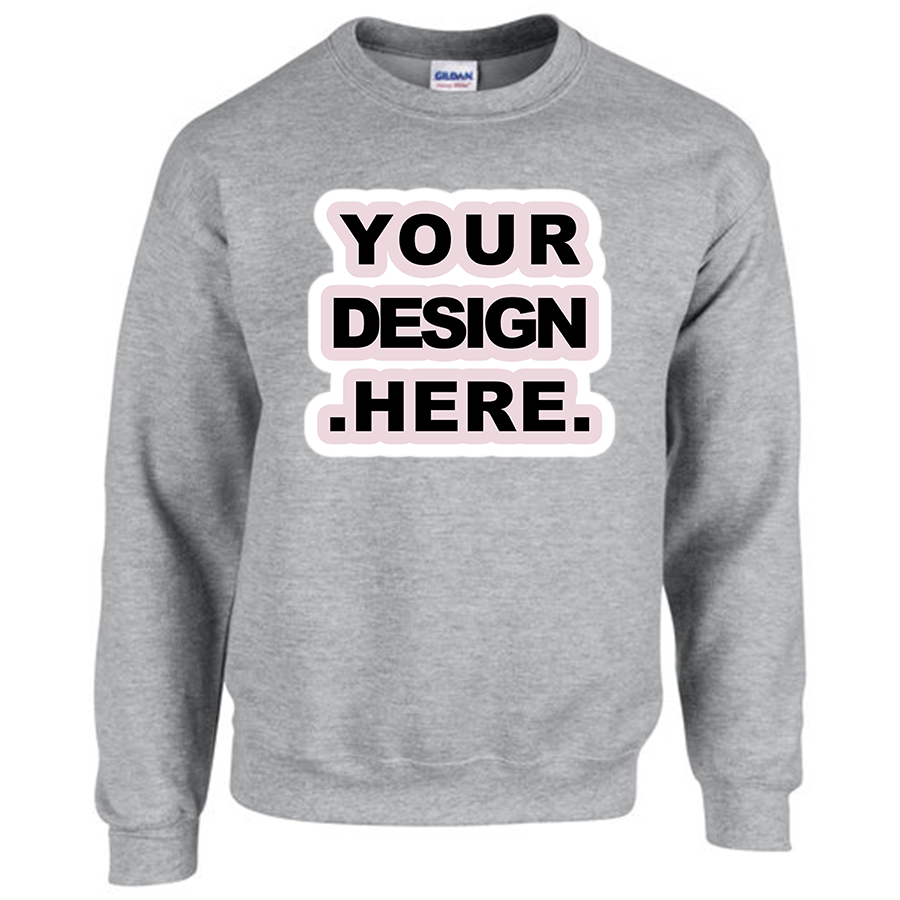 Custom Printed Sweatshirts - Gildan – Soft Cotton Unisex Shirts
